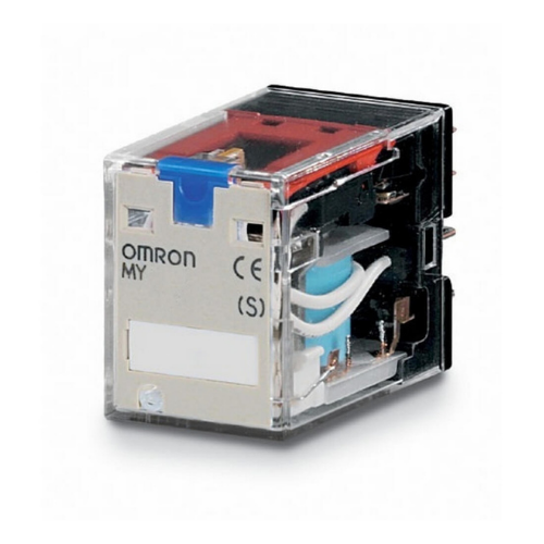 Omron MY4IN 220/240VAC (S) 12 Pin 4 Kontak Röle