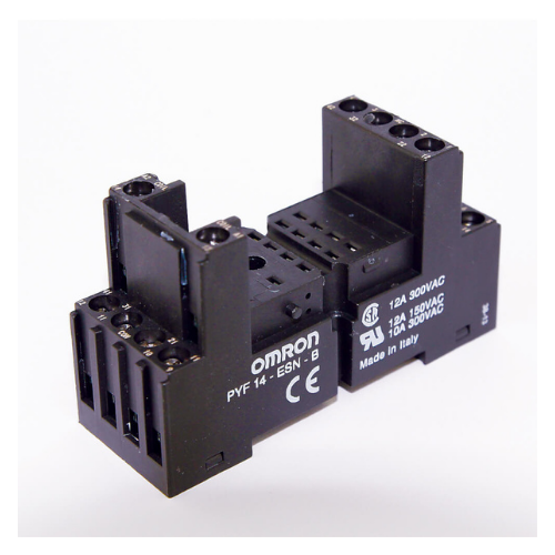 Omron PYF 14-ESN-B 12 Pin 4 Kontak Röle Soketi