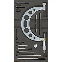 Asimeto AS-111240 500-600mmx0.01 Değiştirilebilir Mekanik Mikrometre