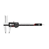 Werka 2237-200P 0-200mm/8"/0.01mm/0.0005 IP67 Uzun Üst Çeneli Dijital Kumpas