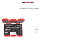 İzeltaş 1/4" Altı köşe Lokma Anahtar Takımı 15 Parça 1107006105
