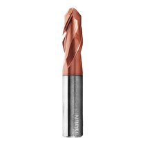 AGEN AGN55-KBF-1008050D4 Ø1 Z:2 55 HRC Küre Karbür Freze