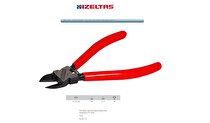 İzeltaş 160mm İnce Uçlu Yan keski (Plastikler İçin)