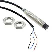 Omron E2B-M12LN08-WP-B2 2M Pirinç-Nikel Uzun Gövde M12 Çıkık Kafa Endüktif Sensör