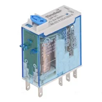 Finder F.46.52.9.024.0074 Çift Kontak 8A 24Vdc Ledli Röle 5 Adet