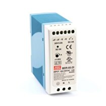 Meanwell Mdr-60-24 24VDC 2.5A Ray Montaj Tip Regule Güç Kaynağı