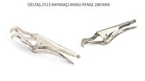 İzeltaş Kaynakçı Ayarlı Pense 280 mm (Boru İçin) 2513110280