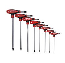 İzeltaş T Allen Anahtar Takımı 2,5-10 mm 8 Parça Yuvarlak Uçlu 4921008108