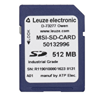 Leuze 50132996  MSI-SD-Card 512 MB Hafıza Kartı