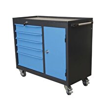 Ahmet Güzel TA 1501 Takım Arabası 5 Çekmeceli Ve Kapaklı 