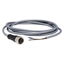 Telemecanique  XZCPV1141L5 M12 4 Pin 180° 5 mt. Sensör Kablosu