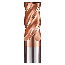 Febu 1.5×4.5x50x4 55 HRC Tisin Kaplamalı Düz Karbür Freze