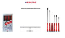 İzeltaş Klemens Tornavida Takımı 6 Parça 4500008106