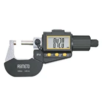 Asimeto AS-116012 0-25mmx0.001 IP54 Dijital Dış Çap Mikrometre