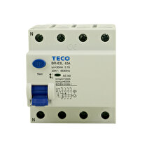 Teco BR-63L/3N/3230 Kaçak Akım Koruma Röle 1 Adet