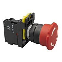 Gwest A5-01ZS Acil Stop (EMG) Mantar Buton 10'lu Set