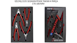 İzeltaş Segman Pensesi Seti 4 Parça 3335001004 