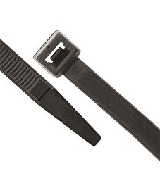 Gwest 250mm Kablo Bağı - 100 Adet Siyah, 3,6