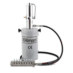 Oilman A-1/5 D Havalı Gres Pompası( Dağıtıcılı) 
