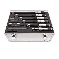 Werka 217-9576  0-150mm/0.01mm Dış Çap Mikrometresi Seti 6 Parça 