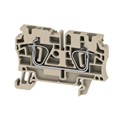 Weidmüller 1632050000 Zdu 4mm Koyu Bej Klemens 100'lü 