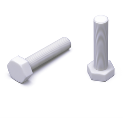 PSA M8-16 Altıköşe Polyamid Plastik Civata (10'lu Paket) 