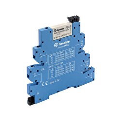 Finder 24Vdc 6A Slim Röle + Soket 100 Adet 