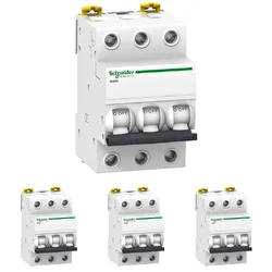 Schneider 3X10 C Tipi K Otomat Trifaze 4'lü Kutu 