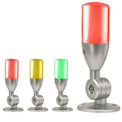 Siron D020 24V DC Buzzer 3 Renk İkaz Lambası 1 Adet