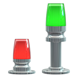 Siron D035-2B-P 24V DC 3 Renk Buzzer İkaz Lambası 