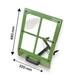 Weramax Pleksi Camlı KA21 Torna için Kater Siperliği 