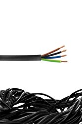 Öznur 4x2,5 TTR Kablo 100mt. Siyah