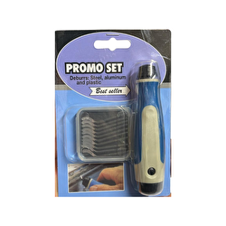 NOGA Promo Çapak Alma Raspa Seti - 10 S10 Bıçaklı 