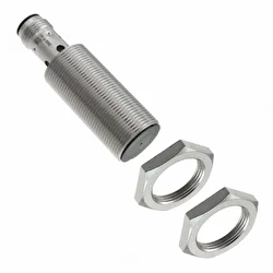 Omron E2B-M18KS08-M1-B1 Pirinç-Nikel Kısa Gövde M18 Düz Kafa Endüktif Sensör 