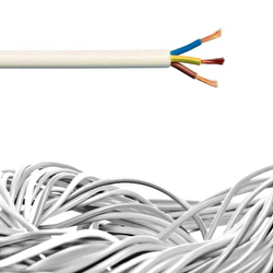 Öznur 3x1,5 TTR  Kablo 100mt. Beyaz