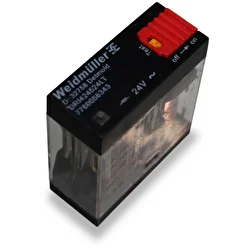 Weidmüller 7760056343 24Vac Çift Kontak Role DRI424524LT 5 Adet