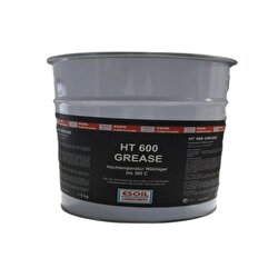 Esoil HT 600 Yüksek Isıya Dayanıklı Gres Yağı 5 Kg Kilitli Teneke 